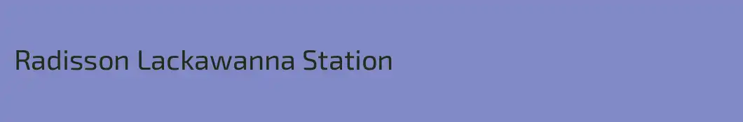 Radisson Lackawanna Station